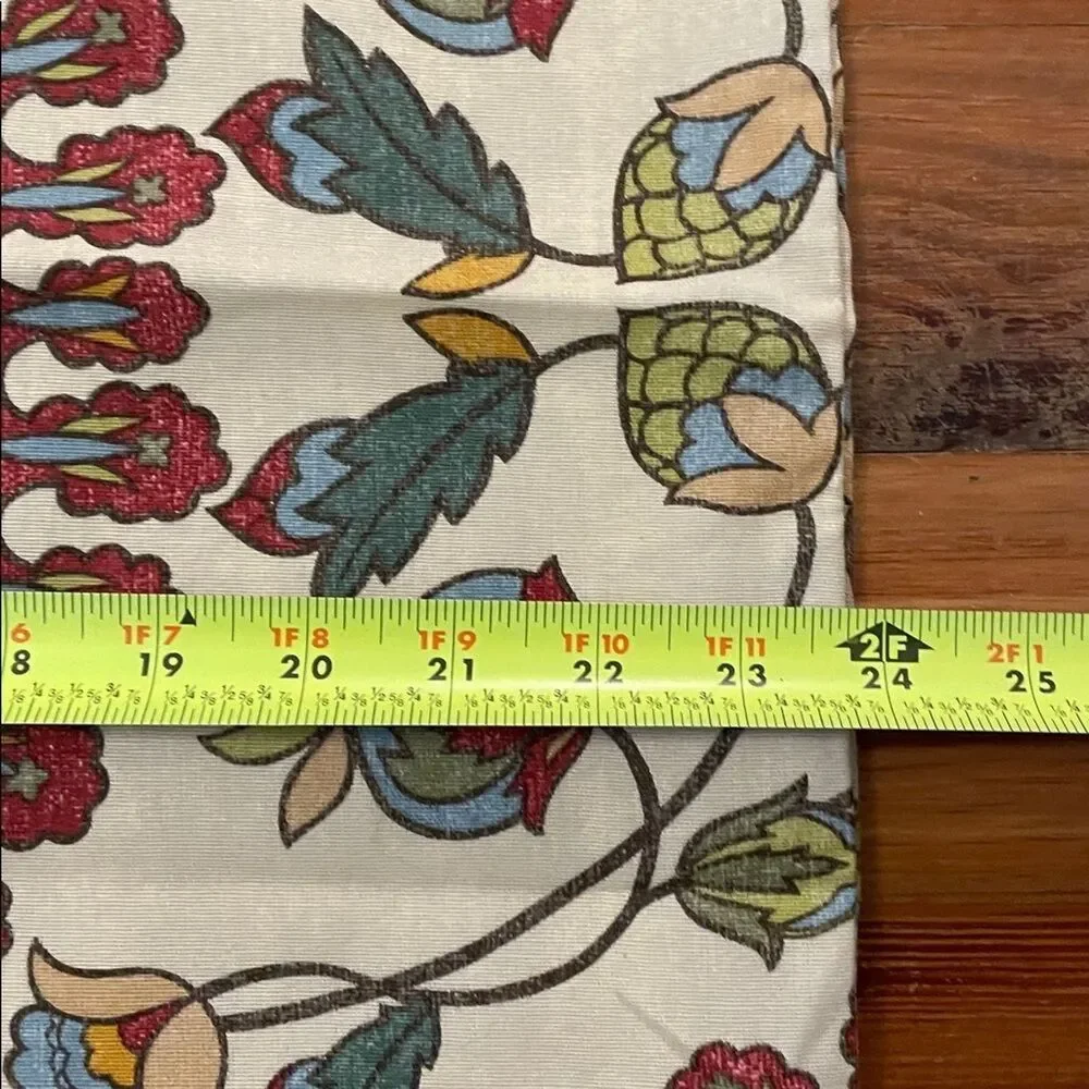 Pottery Barn Della Medallion Pillow Cover 24x24 Cotton Linen Blend Boho